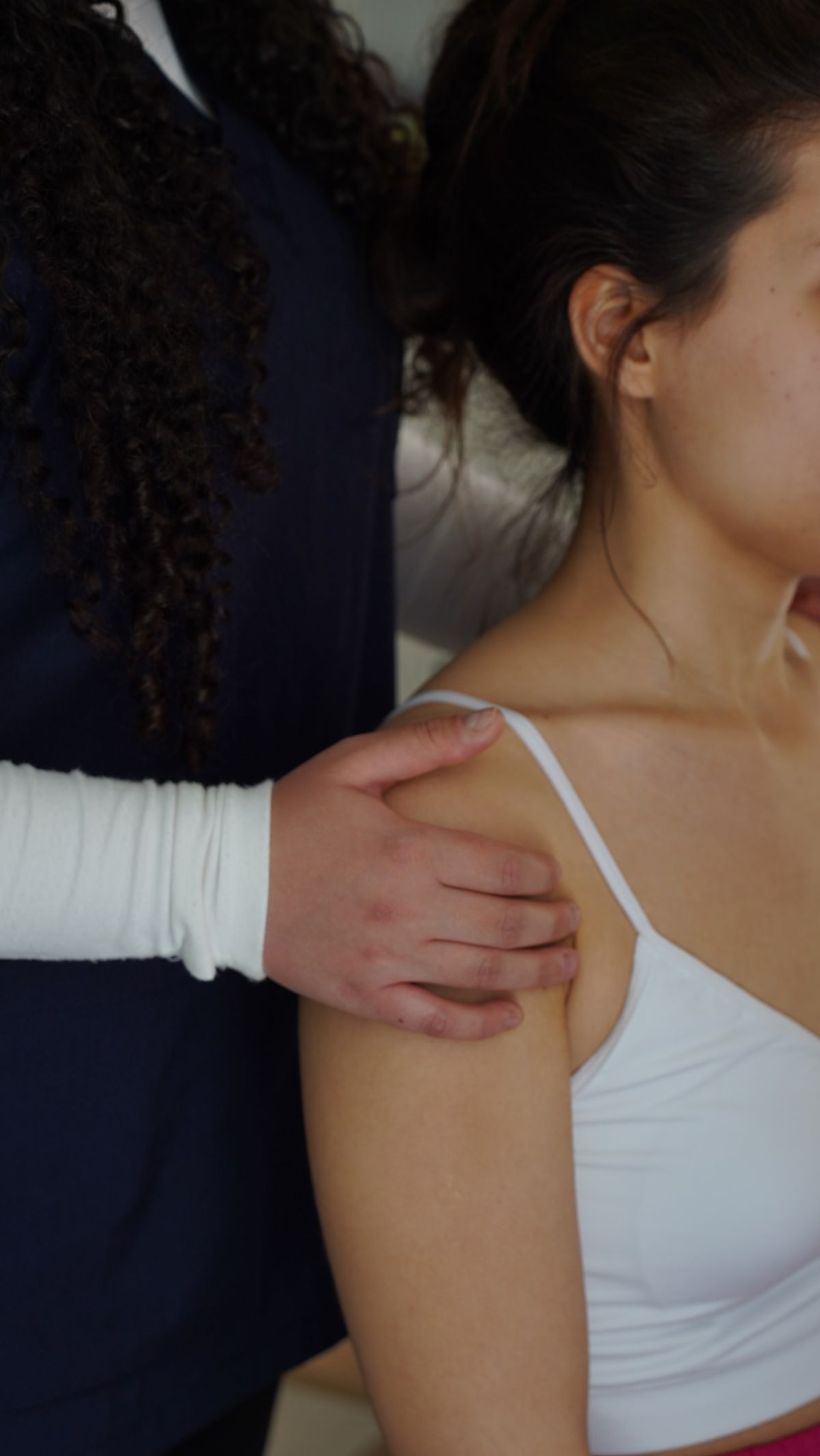 Therapeutische Behandlung im Schulterbereich